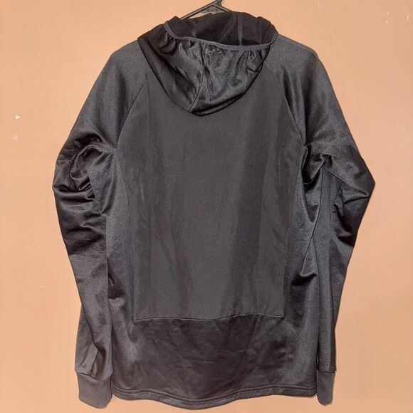 Adidas FC Bayern Munchen Soccer 1/2 Zip Cowl Neck Athletic Jacket Gray - Size S - Picture 8 of 8